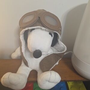 Kohl's Snoopy Plush And Aviator Kids Hat